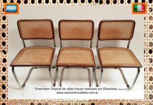 Sillas breuer esterilladas