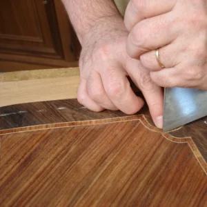 Tapa con filete de palo rosa