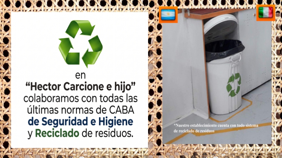 RECICLAMOS NUESTROS RESIDUOS